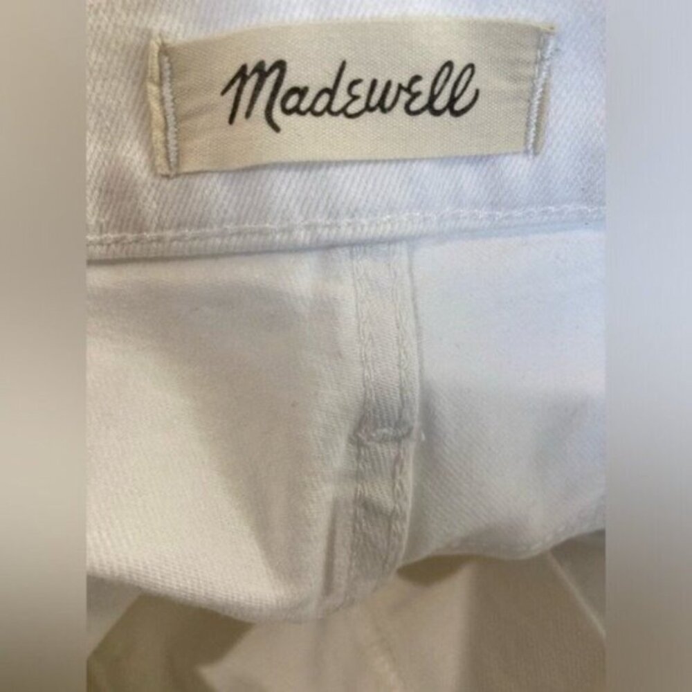 Madewell Women's High Rise Jeans - White - Picture 6 of 13